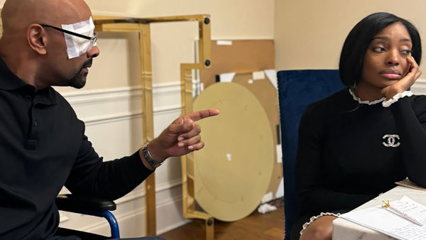 When Malachi tells Domini that Mike and Rolonda are messing around